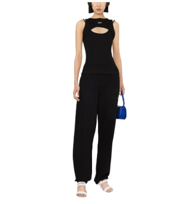 Off White Top Black