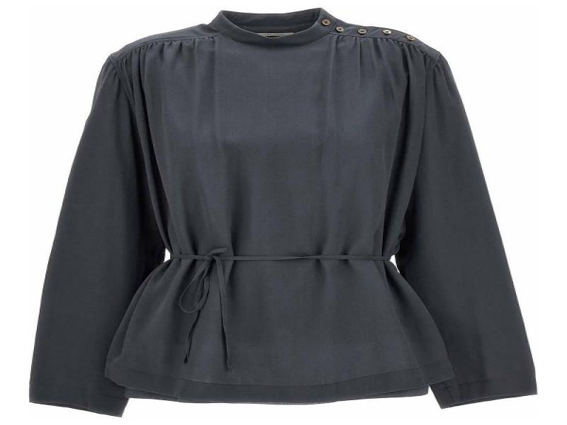 LEMAIRE string waist soft blouse