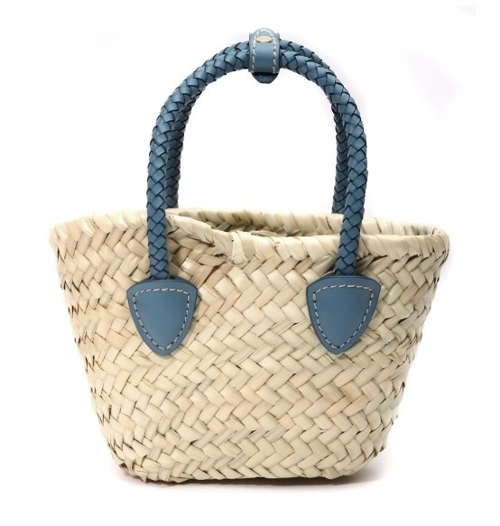 Straw Shopper Tote Bag