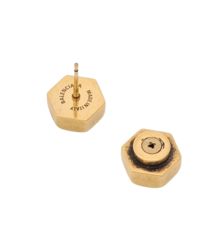 GARAGE DOUBLE SCREW EARRINGS