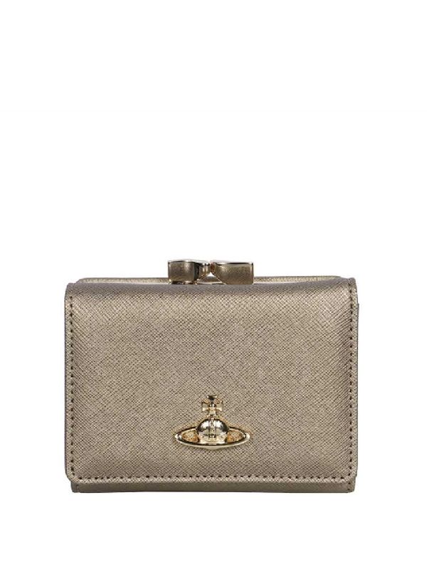 Vivienne Westwood ORB embellished tri-fold wallet