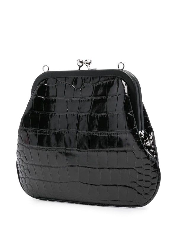 ORB logo croaker effect pouch bag