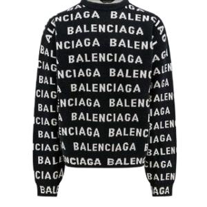 Logo wool knit