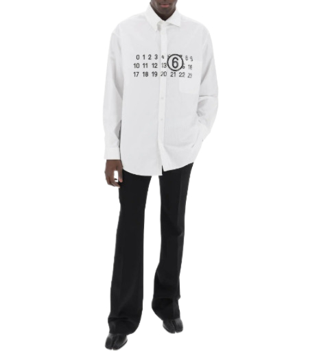 Cotton poplin shirt