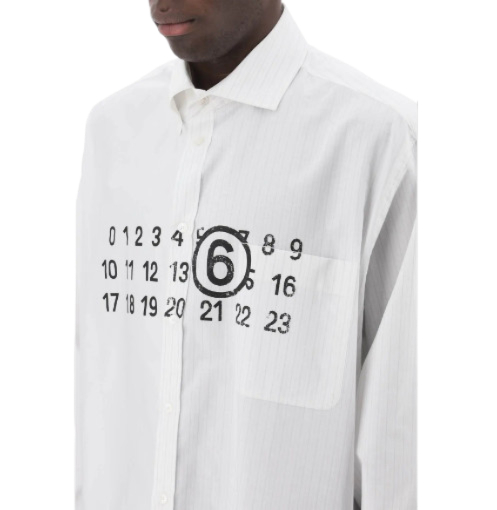 Cotton poplin shirt