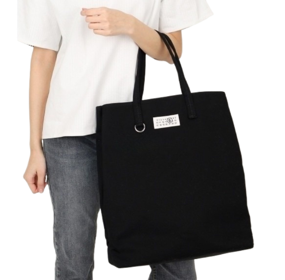 Large canvas shopper bag