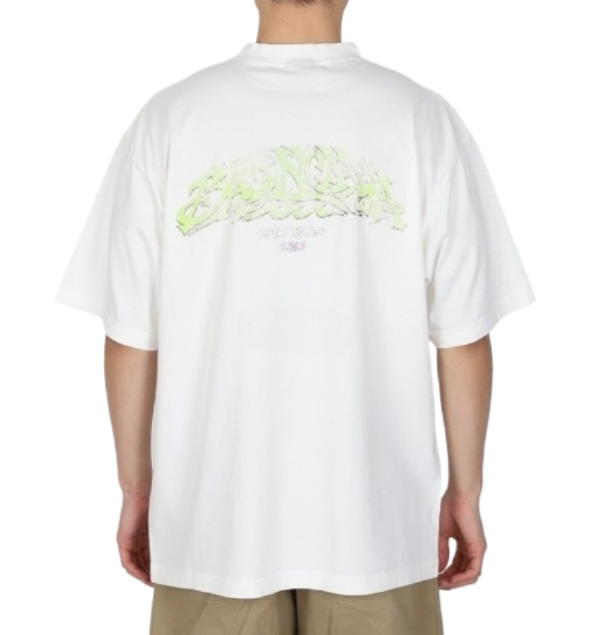 Graphic logo printing cotton short sleeve t-shirt