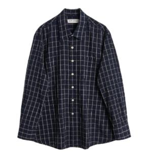 Our Legacy Above Shirt Dark Mediterranean Check