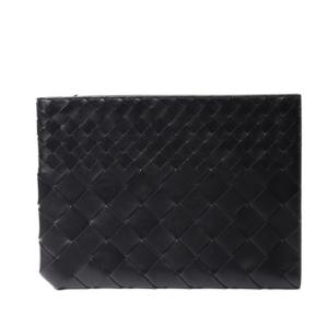 Intrecciato clutch bag