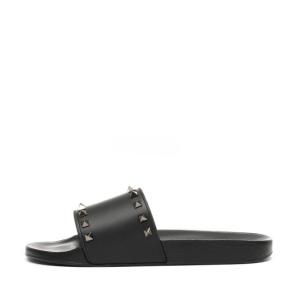 Rubber VLTN slide sandals