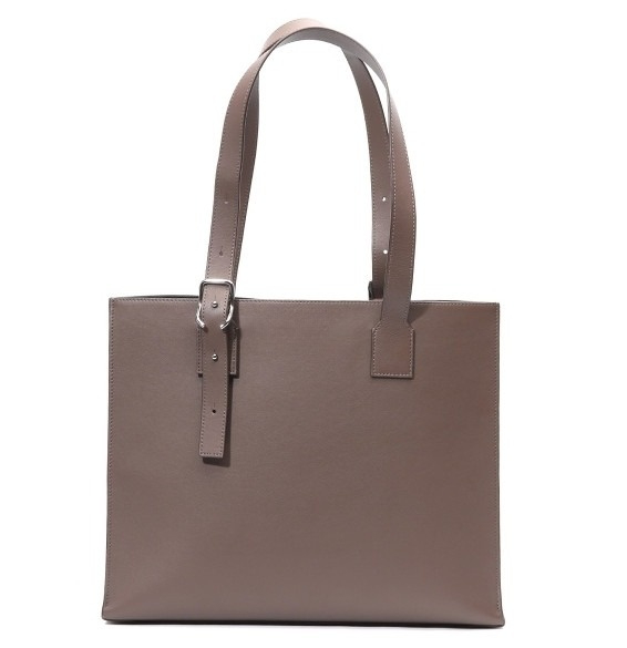 Buckle Horizontal Tote Bag