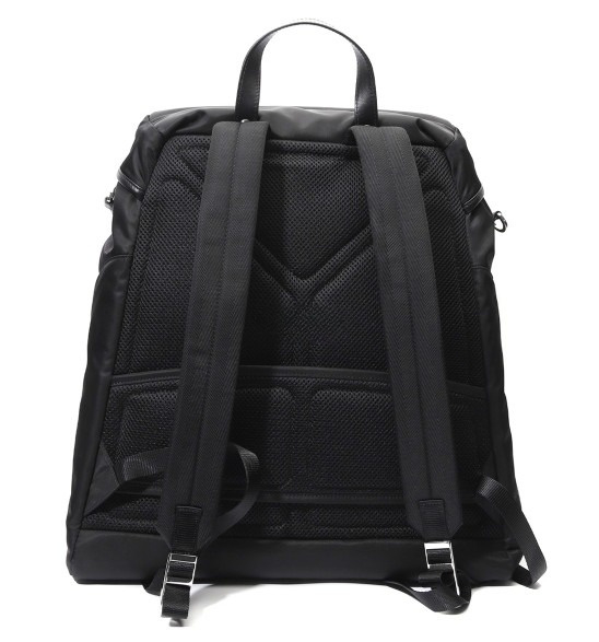 Renylon triangle logo backpack
