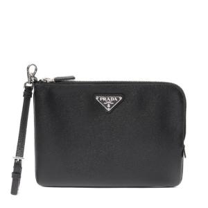 Small Saffiano leather pouch