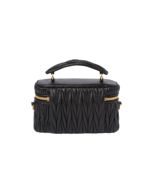 Materasse nappa leather shoulder bag