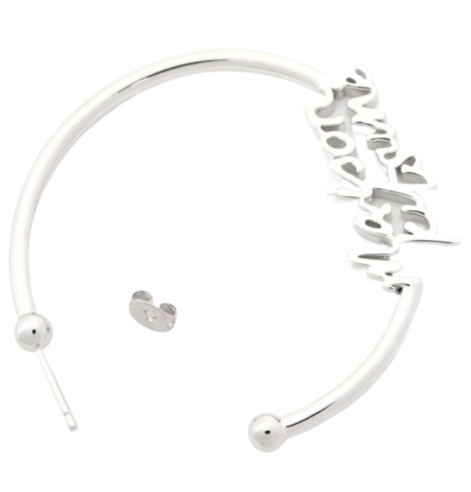 Handwriting earrings