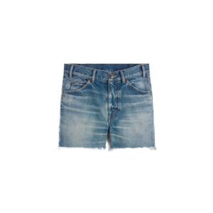 Electric Sky Wash Skate Denim Shorts