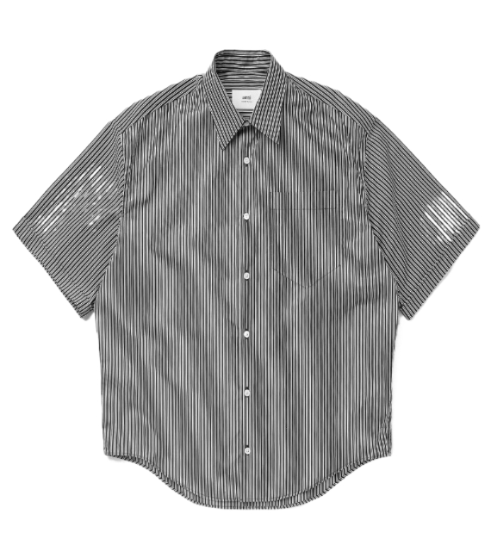 Boxy fit short sleeve shirt