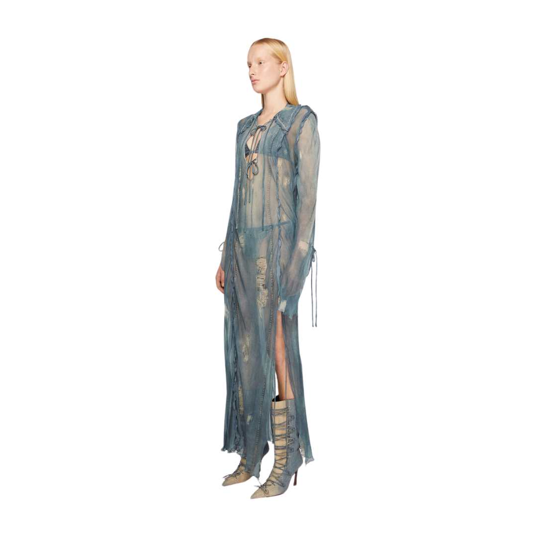 FLUID PRINT DRESS