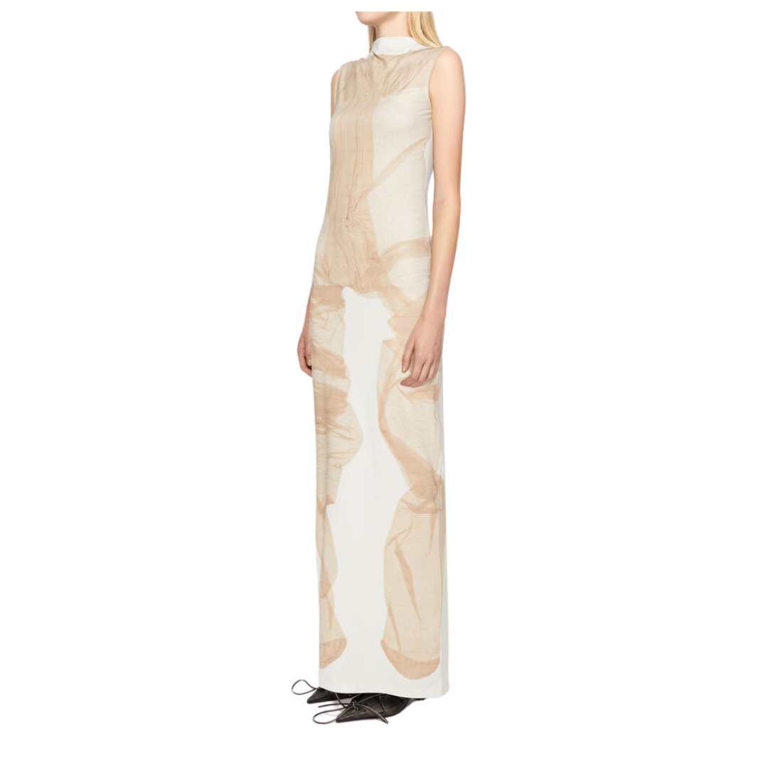 PRINTED LONG DRESS