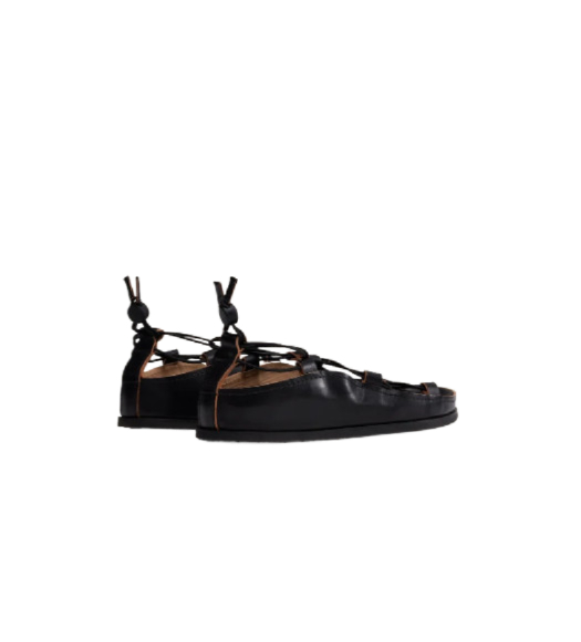 Spartan lace-up leather sandals