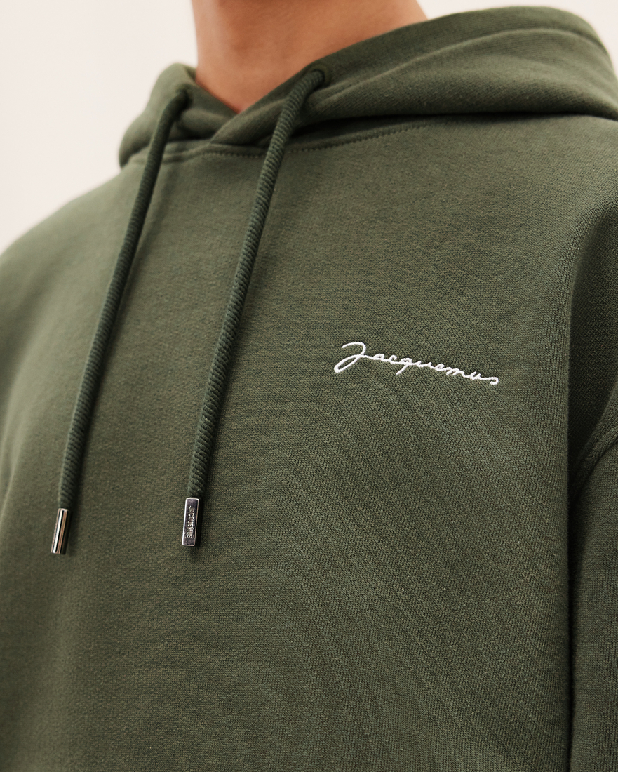 Le sweatshirt brode - Khaki 