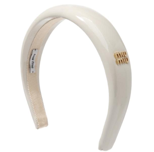 Patent leather headband
