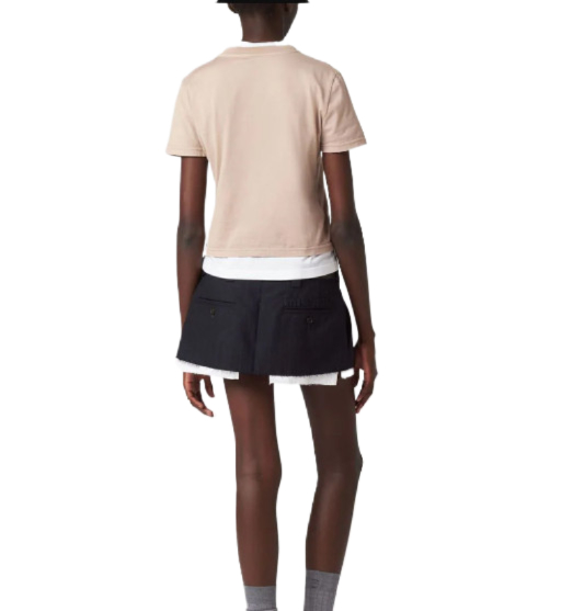 Logo detail short sleeve T-shirt