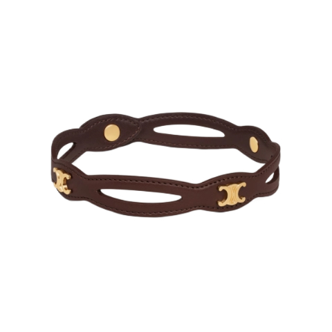 Triope logo choker necklace