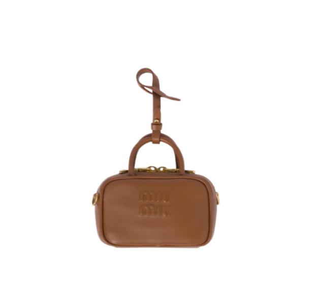 Leather micro bag