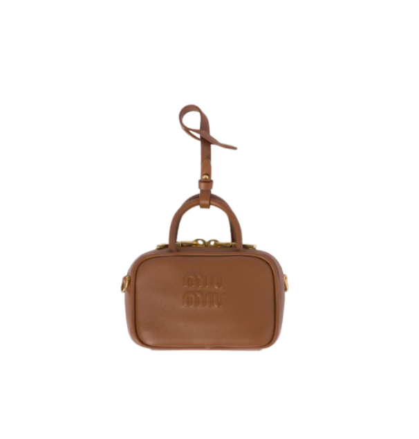 Leather micro bag