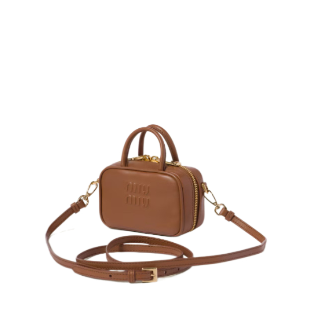 Leather micro bag