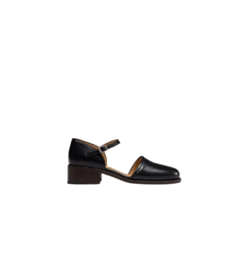 MARY JANE Ankle Strap Slingback Heels