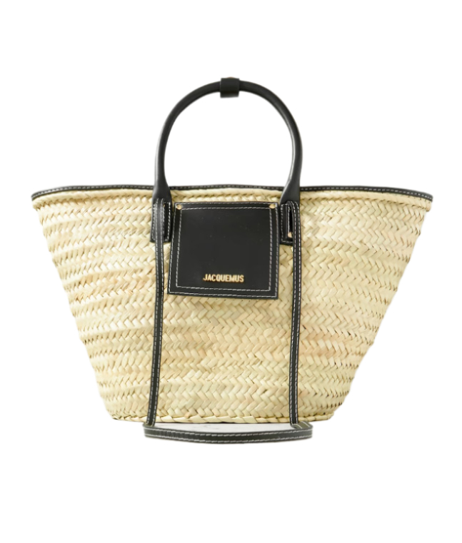 Le Panier Soli raffia tote bag