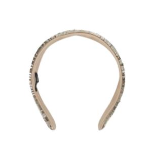 All-over sequin satin headband