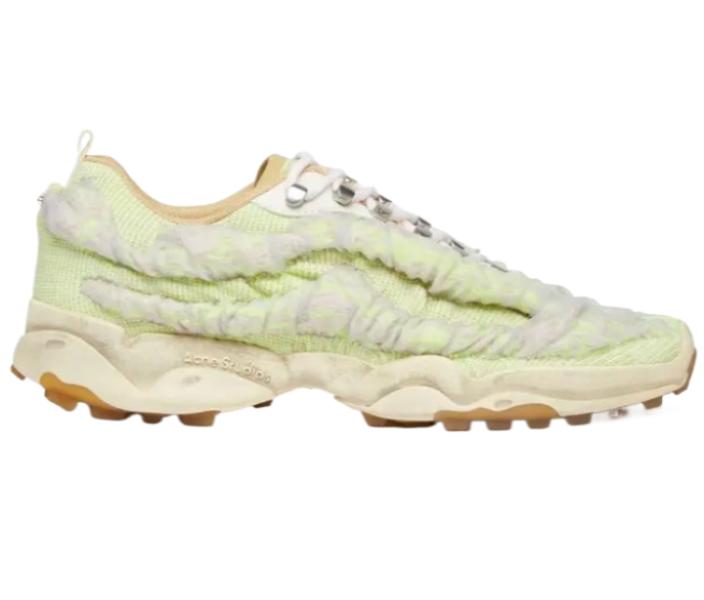 24 SS Acne Studio Women's Bubba low-top sneakers ecru white