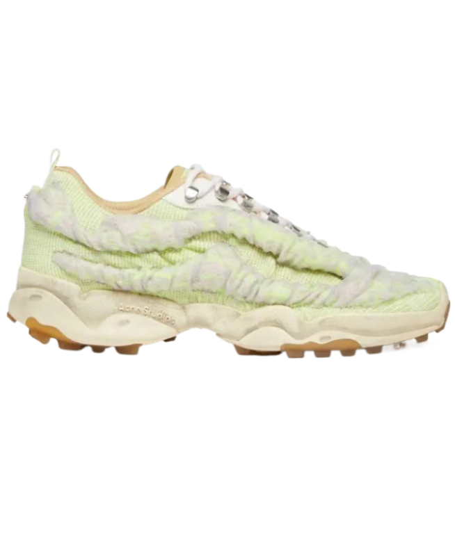 24 SS Acne Studio Women's Bubba low-top sneakers ecru white