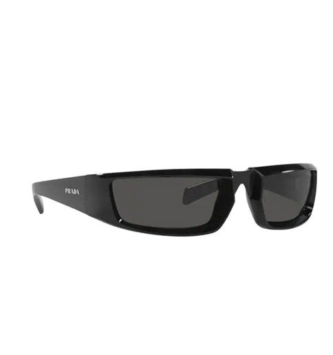 Logo temple square frame sunglasses