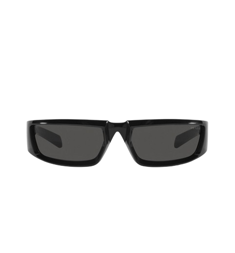 Logo temple square frame sunglasses