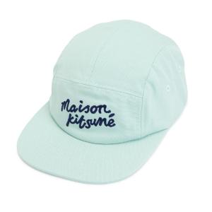 Maison Kitsune Handwriting 5P Cap Dawn Blue
