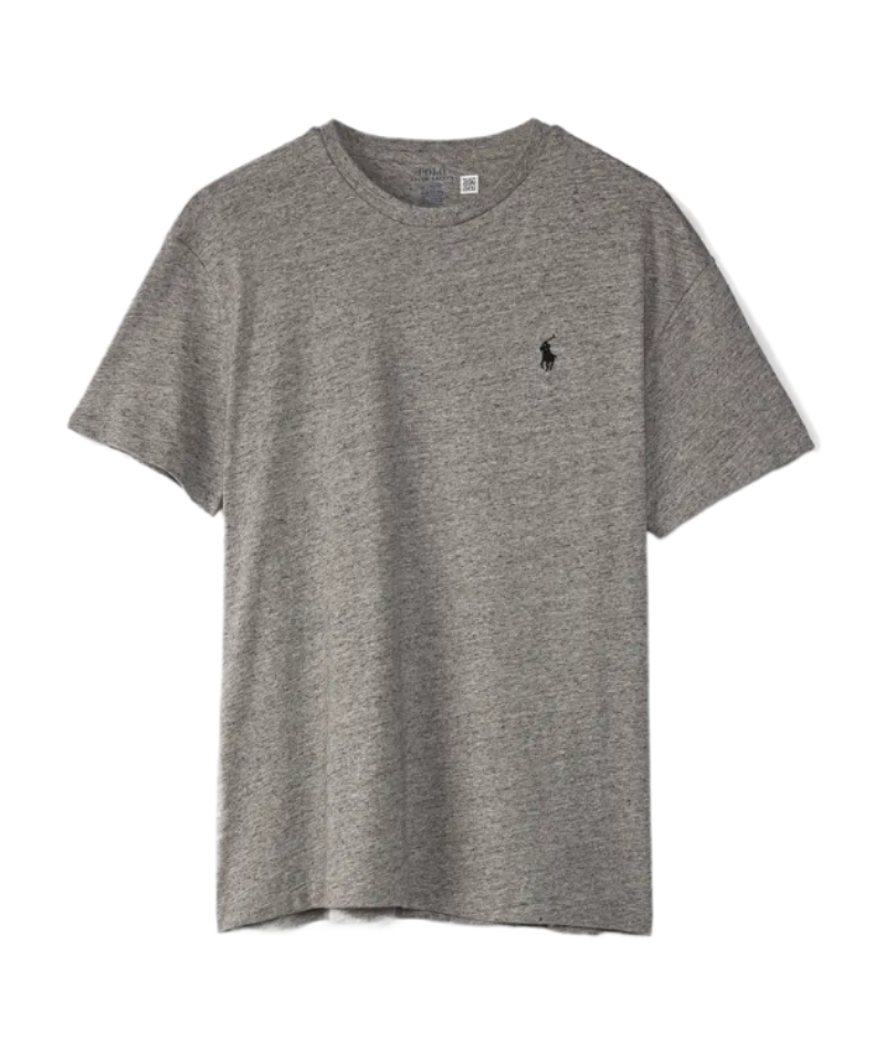 Pony logo embroidered jersey short sleeve t-shirt 