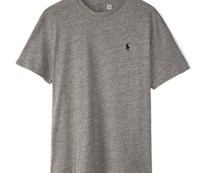 Pony logo embroidered jersey short sleeve t-shirt 