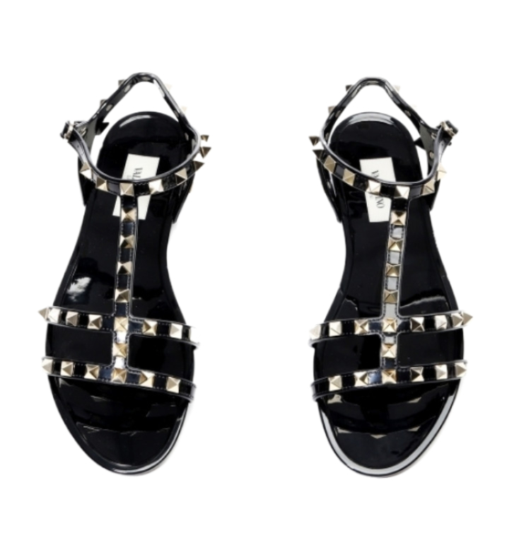 Rockstud flat sandals