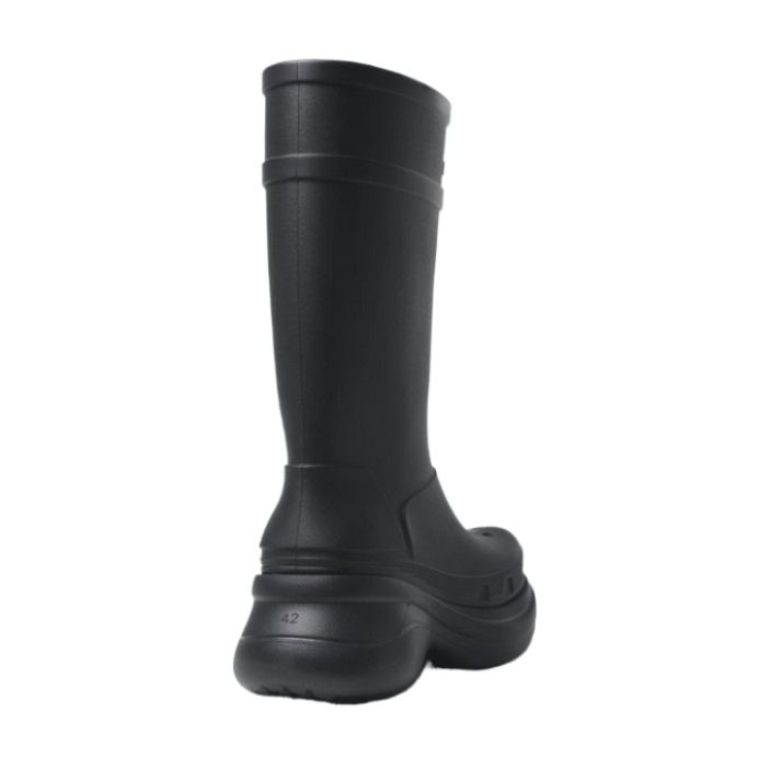 Crocs Black Rubber Boots