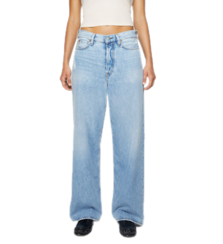 1981F loose fit denim pants - light blue