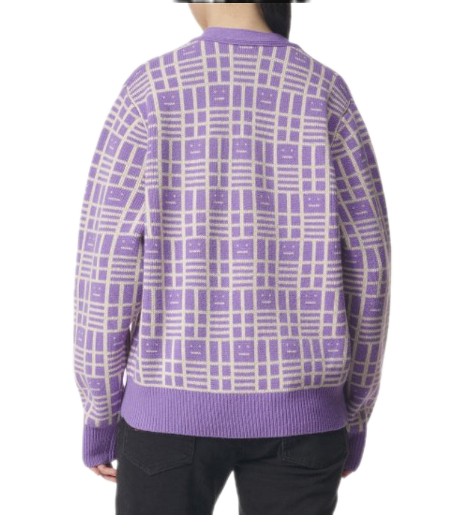 Knit Cardigan – Iris Purple