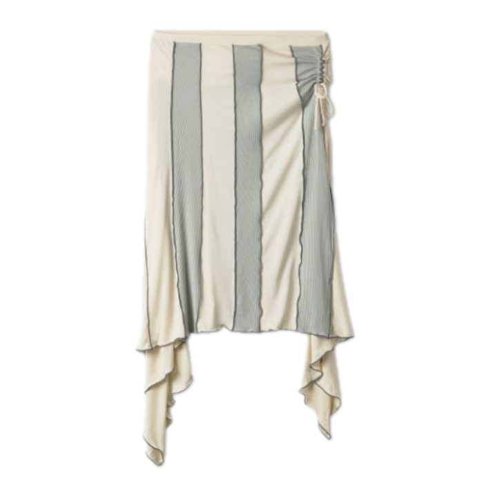 O Rind Skirt - Light Gray