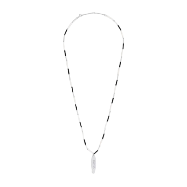 Monochrome surf necklace