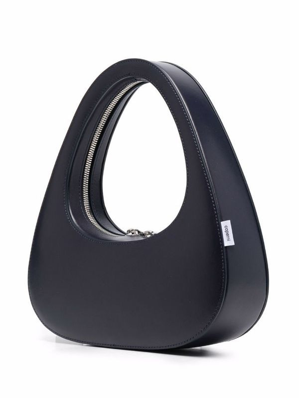 Coperni Logo Embossed Zipped Baguette Swipe Bag