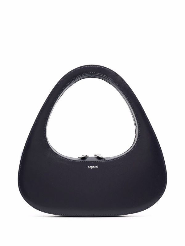 Coperni Logo Embossed Zipped Baguette Swipe Bag