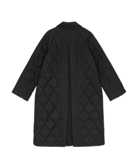 Gani quilted long jacket